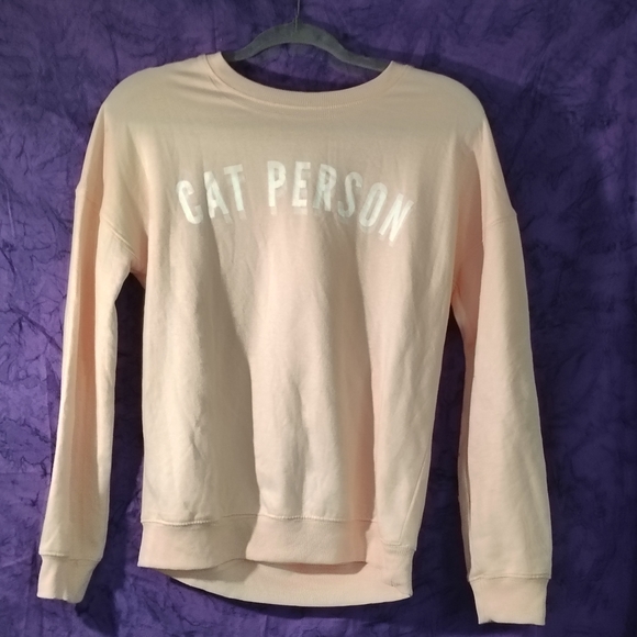 Zoe + Liv Light Pink Sweatshirt - Picture 1 of 3